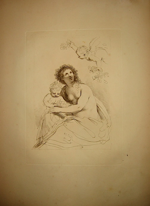 Bartolozzi Francesco (1727-1815) (Flora con due putti) 1800 ca. Londra, presso J. & J. Boydell